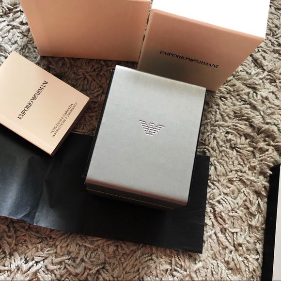 armani watch box